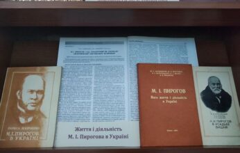 Микола Іванович Пирогов книжкова виставка до 215-річчя