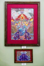 Анжела Юрківська: виставка витинанкового живопису